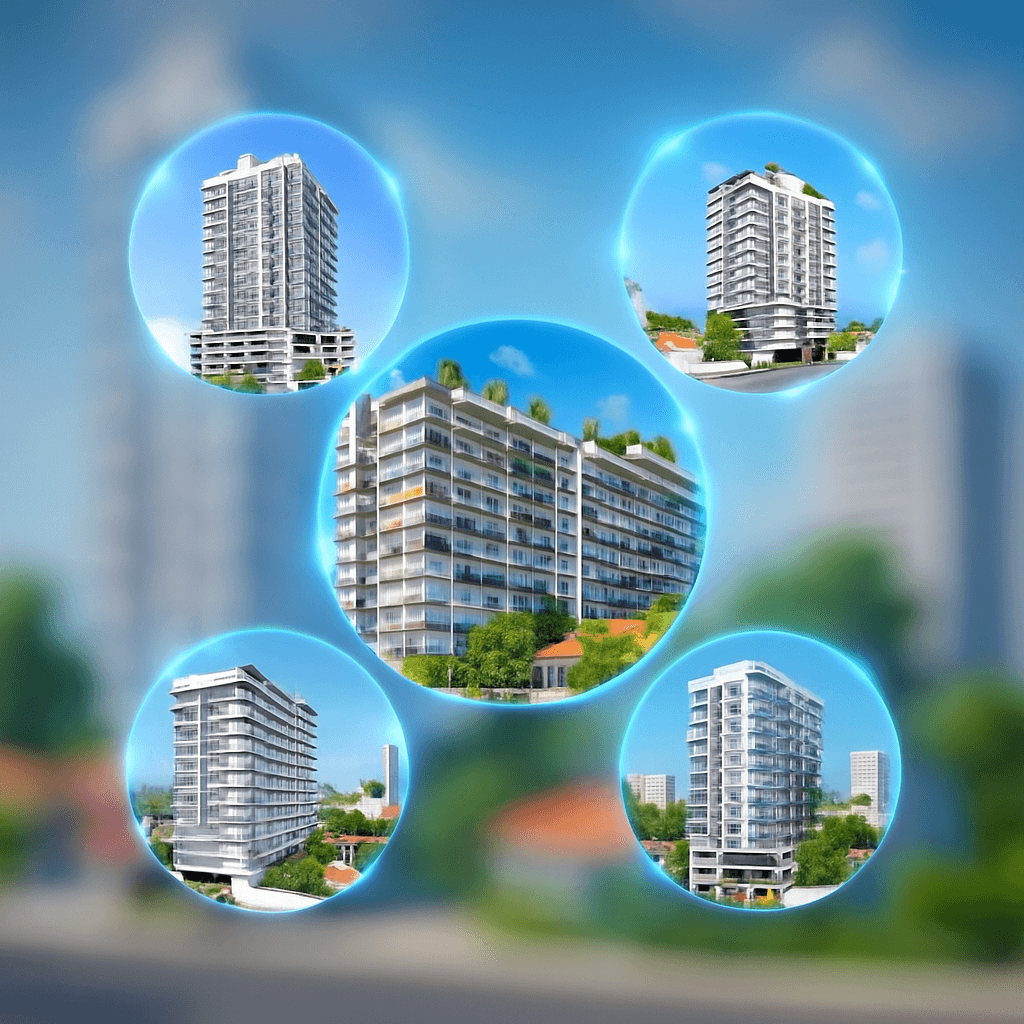 Colombo skyline with modern high-rise apartments – the best city in Sri Lanka for premium apartment investment